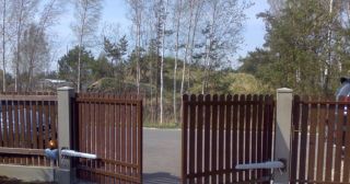 Купить распашные ворота из штакетника Орск, цена от 2780 руб.